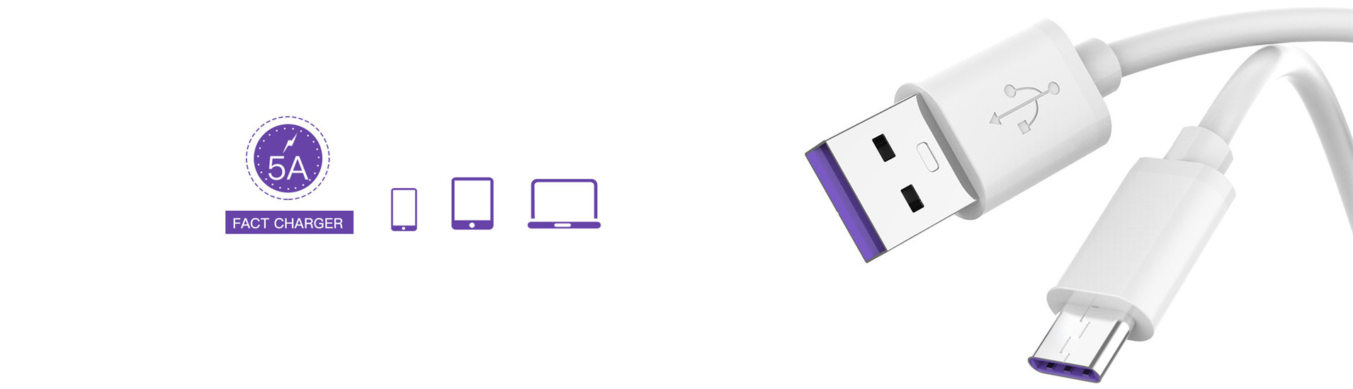 5a fast charger cord banner