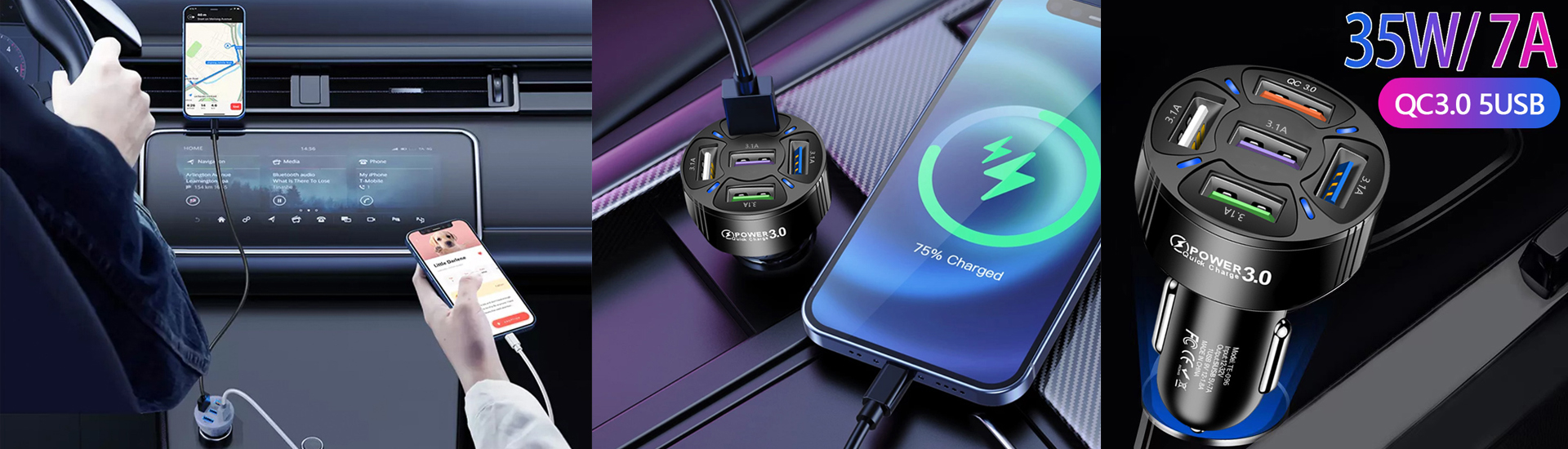5in1 car charger 1920x550