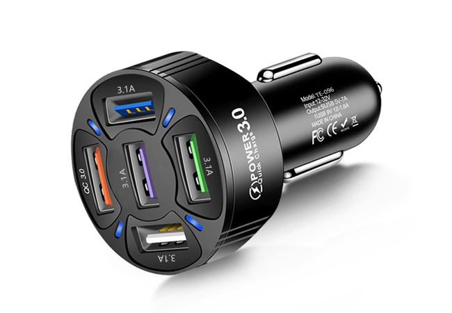 5in1 car charger 650x450