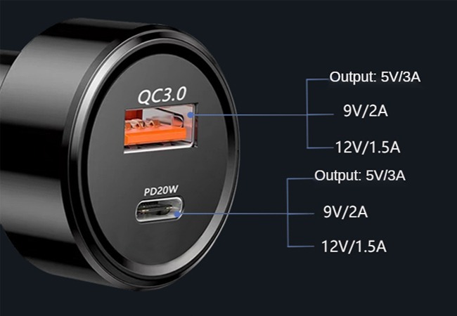 QC PD Car Charger 650x450-3