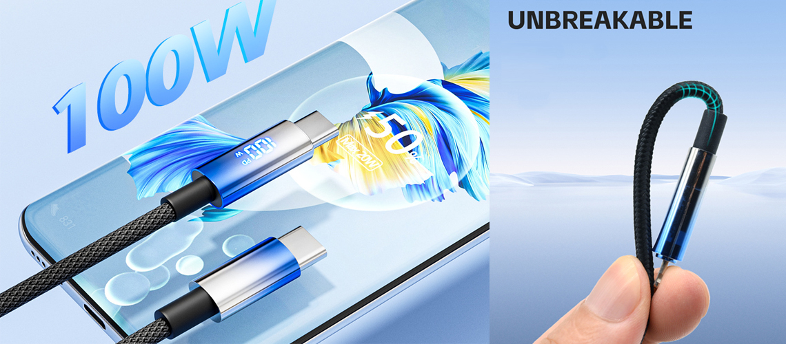 LED Display Braided Cable 1140x500